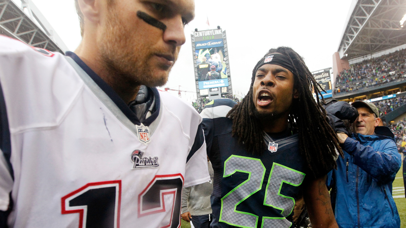 Illustration for article titled Let’s Revisit Richard Sherman’s Best And Loudest Moments With The Seahawks